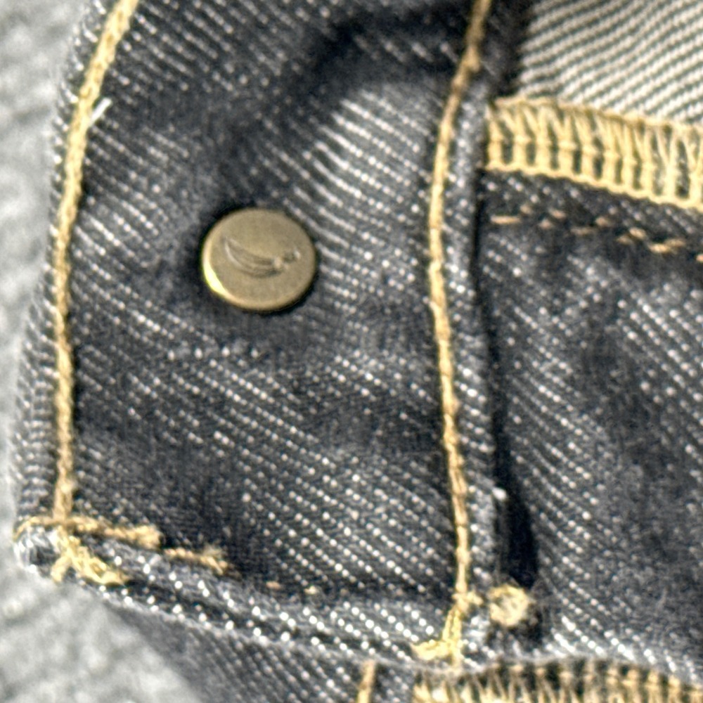 Banana Republic Jeans Mens 32x29 Black Rinse Wash Slim Stacked Bootcut - Picture 15 of 15